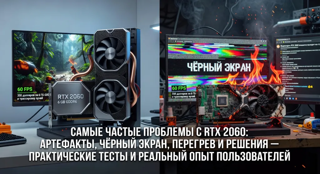 Самые частые проблемы с RTX 2060: артефакты, чёрный экран, перегрев и решения — практические тесты и реальный опыт пользователей